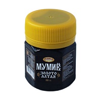 Мумиё очищенное Золото Алтая, ПЭТ, 50 г