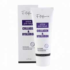 Крем для лица Collagen&Hyaluron, 75г