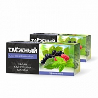 Травяной чай "Таёжный", 25 фильтр-пакетов по 1,2г